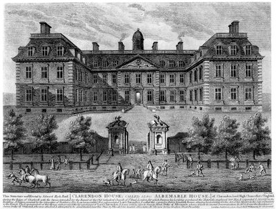 Clarendon Evi, Piccadilly, 17. yüzyıl, 1908 by Unbekannt