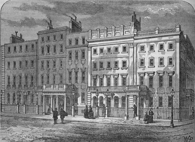 Claridges Oteli, Mayfair, Westminster, Londra, c1877 1878 by Unbekannt