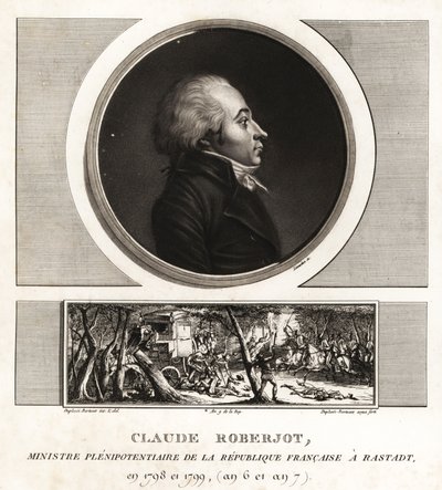 Claude Roberjot, Fransa Cumhuriyeti Tam Yetkili Bakan by Unbekannt