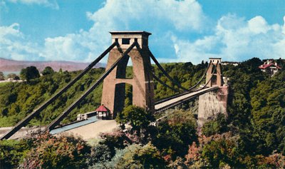 Gözlemevinden Clifton Asma Köprüsü, 1940'lar by Unbekannt