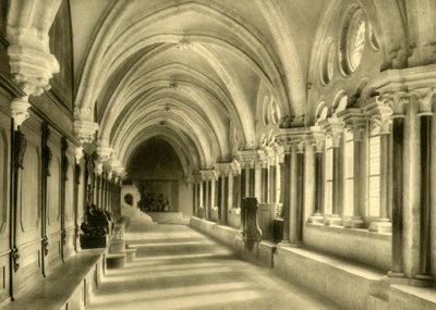 Cloisters, Heiligenkreuz Manastırı, Aşağı Avusturya, c1935. by Unbekannt