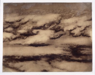 Cloud study, c 1840 by Unbekannt