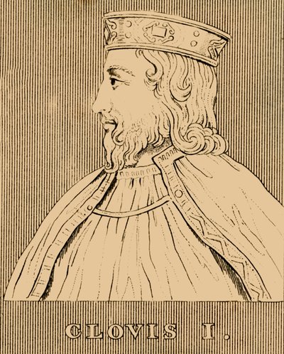 Clovis I, 466-511, 1830. by Unbekannt