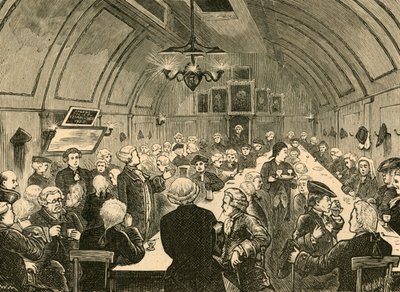 Cogers Hall, eski bir baskıdan, 1897. by Unbekannt