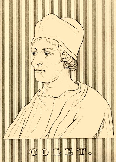 Colet, 1467-1519, 1830. by Unbekannt