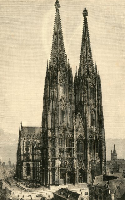 Köln Katedrali, 1890. by Unbekannt