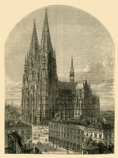 Köln Katedrali tamamlandı, 1881. by Unbekannt