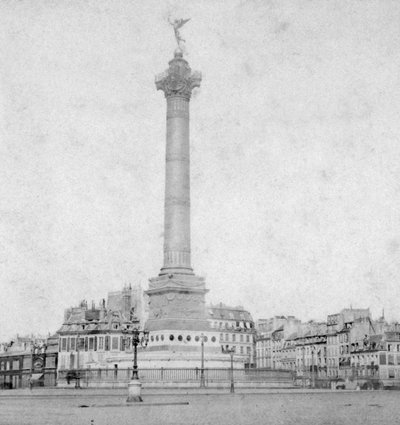 Temmuz Sütunu, Place de la Bastille, Paris, Fransa, 19. yüzyılın sonu veya 20. yüzyılın başı by Unbekannt