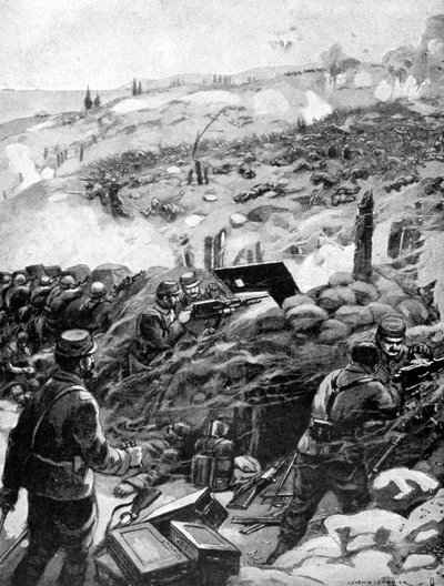 Çanakkale'de Savaş, Achi Baba, 1915 by Unbekannt