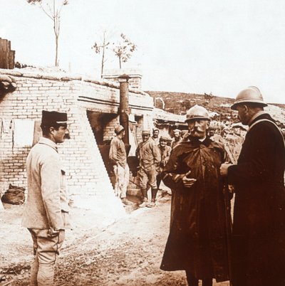 Komuta merkezi, Şampanya, kuzey Fransa, c1914-c1918 by Unbekannt