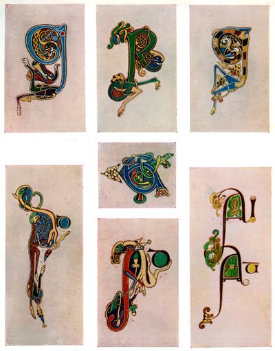 Birleşik harfler, MS 800, 20. yüzyıl by Unbekannt