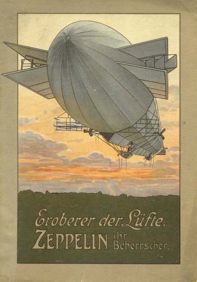 Hava Fatihi. Zeplin, 1916 by Unbekannt