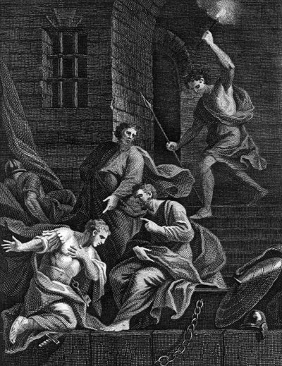 Gardiyanın dönüştürülmesi, 1815 by Unbekannt