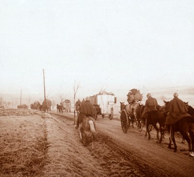 Konvoy, Genicourt, kuzey Fransa, 1916 by Unbekannt