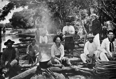 Salda yemek pişirmek, Paraguay, 1911 by Unbekannt