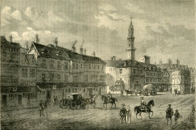 Cornhill, 1630, c1872. by Unbekannt