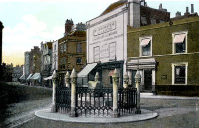 Coronation Stone, Kingston upon Thames, Londra, 20. Yüzyıl by Unbekannt
