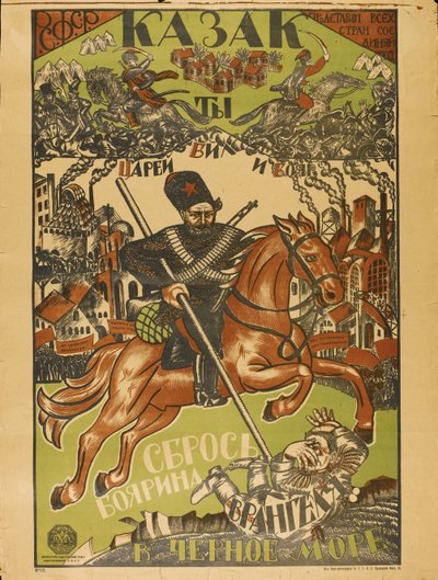 Kazak, Wrangel'i Karadeniz'e Fırlattı by Unbekannt