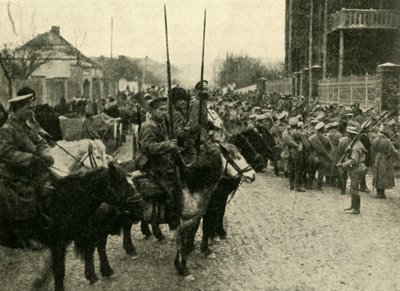 Kazak askerleri, Birinci Dünya Savaşı, 1914, c1920. by Unbekannt