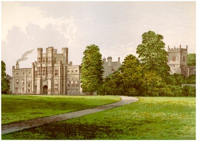 Coughton Mahkemesi, Warwickshire, Baronet Throckmorton'un evi, c1880 by Unbekannt