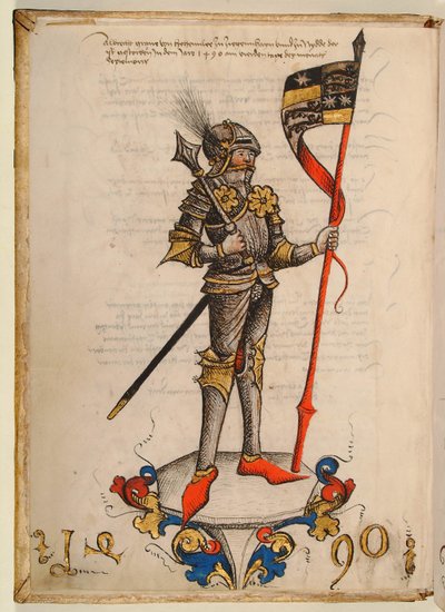 Hohenlohe ve Ziegenhain Kontu Albrecht by Unbekannt