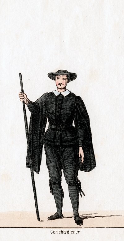 Mahkeme görevlisi, Shakespeare