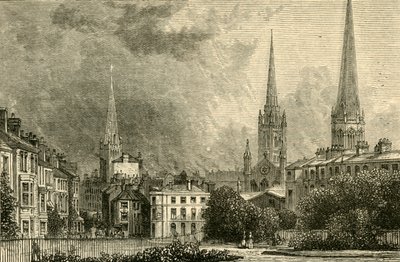 Coventry - Trinity Kuleleri, St. Michaels ve Christ Church, 1898. by Unbekannt