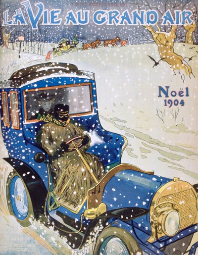 La Vie au Grand Air dergisinin Noel sayısının kapağı, 1904 by Unbekannt