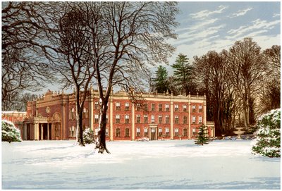 Cranbury Park, Hampshire, Chamberlayne ailesinin evi, c1880 by Unbekannt