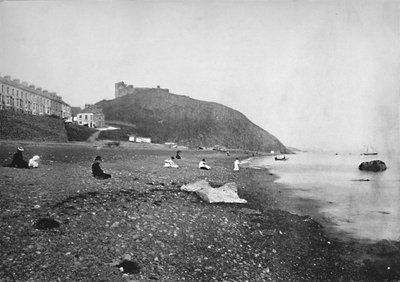 Criccieth - Sahil ve Kale Manzarası, 1895 by Unbekannt