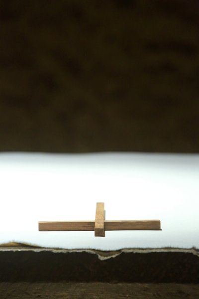Bir sunak üzerinde çapraz. Taize Topluluğu, Taize, Fransa by Unbekannt