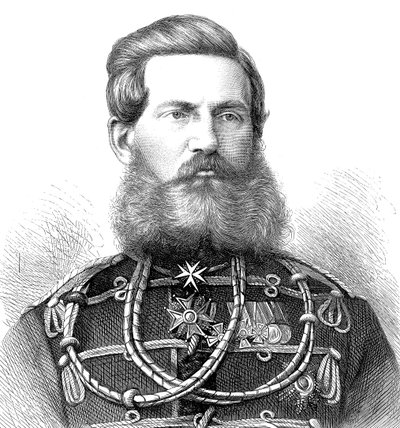 Prusya Veliaht Prensi Frederick William, 1870. by Unbekannt