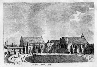 Croydon Sarayı, Surrey, 1785 by Unbekannt