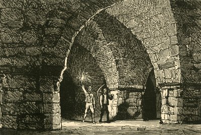 Christ Church Katedrali Crypt, Dublin, 19. yüzyılın sonlarında. by Unbekannt