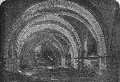 St Johns Kilisesi Crypt, Clerkenwell, Londra 1878 1906 by Unbekannt