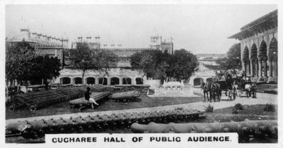 Cucharee Halk Seyirci Salonu, Agra, Hindistan, c1925 by Unbekannt