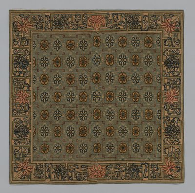 Minder Örtüsü, Çin, Qing hanedanı 1644-1911, c. 1900. by Unbekannt