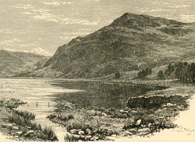 Cwm Buchan Gölü ve Craig-Y-Saith, 1898. by Unbekannt