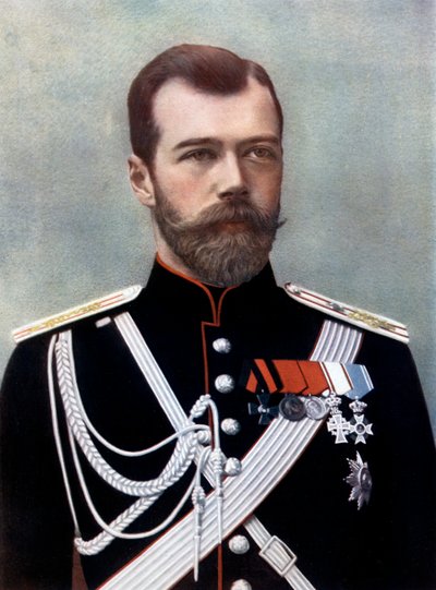 Rusya Çarı II. Nicholas, 19. yüzyılın sonları ve 20. yüzyılın başlarında by Unbekannt