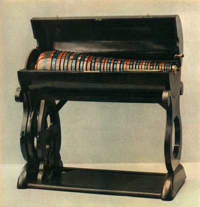 On dokuzuncu yüzyılın ilk yarısından Çek cam armonika, 1948 by Unbekannt