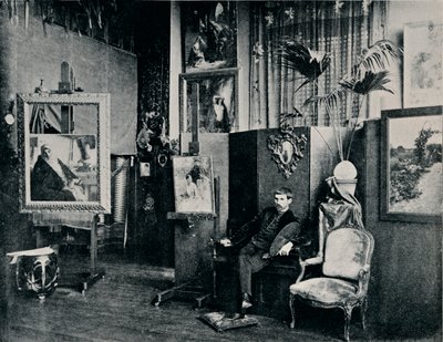 Dagnan Stüdyosunda, c1897 by Unbekannt