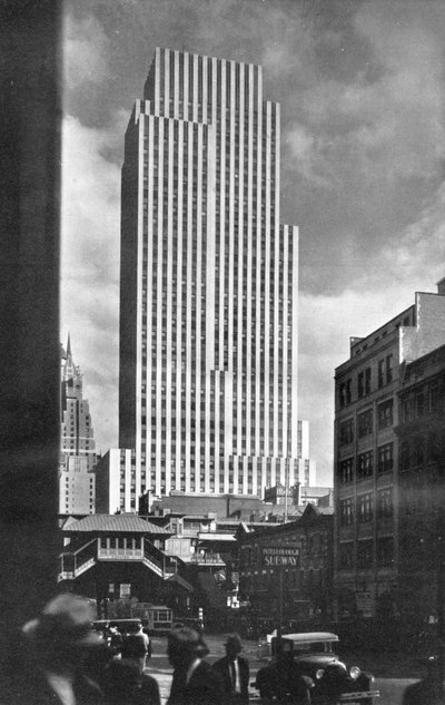 Daily News Binası, New York, 1933 by Unbekannt