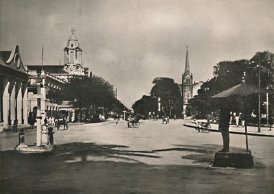 Dalhousie Caddesi, Rangoon, 1900. by Unbekannt