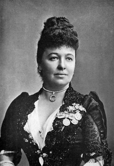 Dame Emma Albani 1852-1930, Kanadalı opera sanatçısı, c1890 by Unbekannt