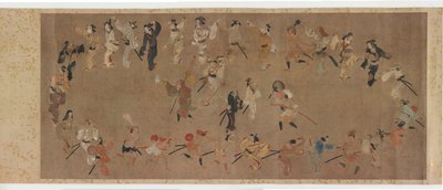 Bon Odori dansı, Edo dönemi, ikinci çeyrek, 17. yüzyıl. by Unbekannt