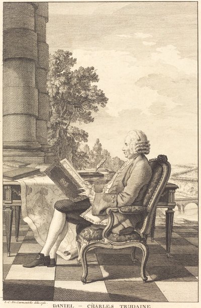 Daniel-Charles Trudaine, c. 1761. by Unbekannt