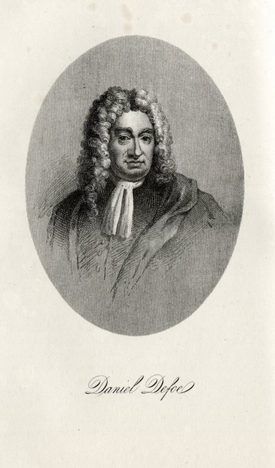 Daniel Defoe 1660-1731, 18. yüzyıl by Unbekannt