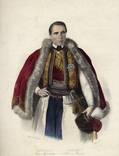 Danilo I 1826-1860, Karadağ Prensi, 1853 by Unbekannt