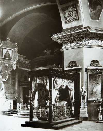 Danilov Manastırı, Moskova, Rusya, kapanmadan önce, 1920