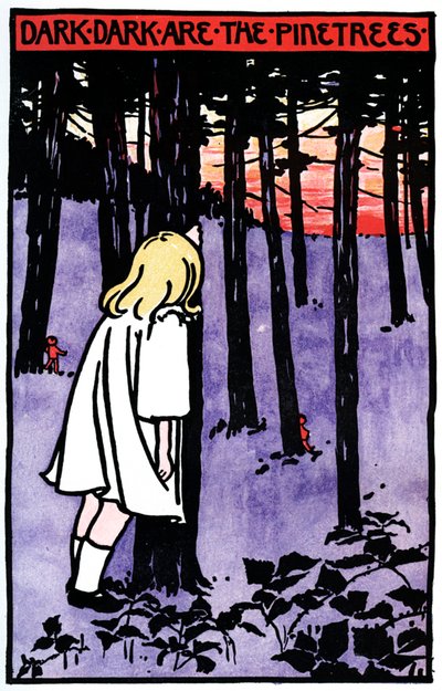 Dark, Dark Are the Pinetrees, 1901 by Unbekannt